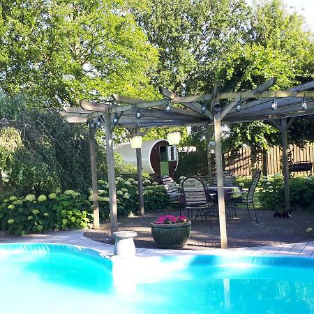 Irish Bowtop op het platteland van Huize Ouwervelden Wouwsche Plantage Buitenkant foto