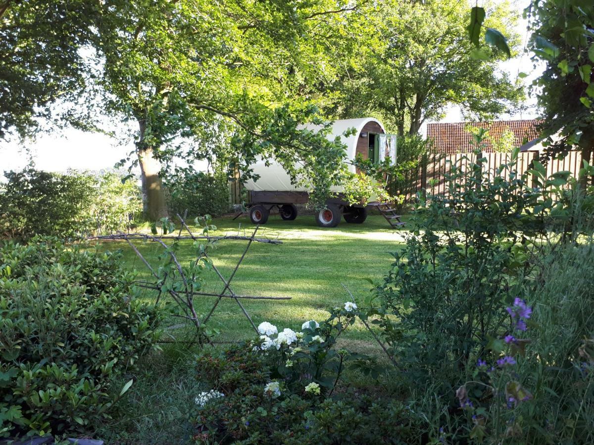 Irish Bowtop op het platteland van Huize Ouwervelden Wouwsche Plantage Buitenkant foto