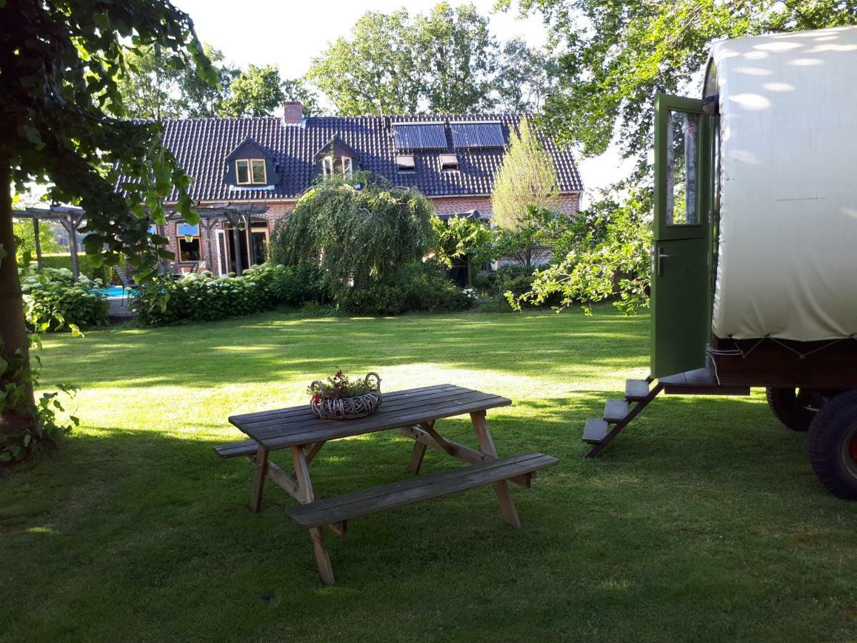 Irish Bowtop op het platteland van Huize Ouwervelden Wouwsche Plantage Buitenkant foto